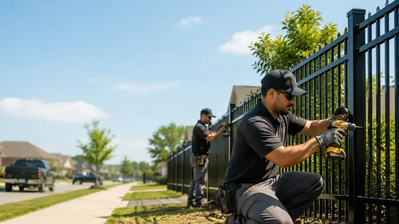 Metal Fence Installation in Lincoln, CA